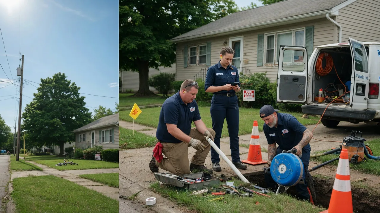 Sewer Line Repair in Cherry Valley, IL near me